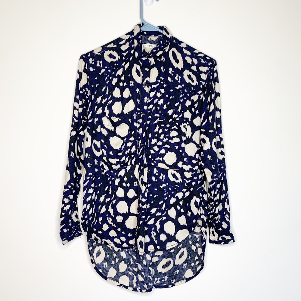 Vans leopard patterned shirt